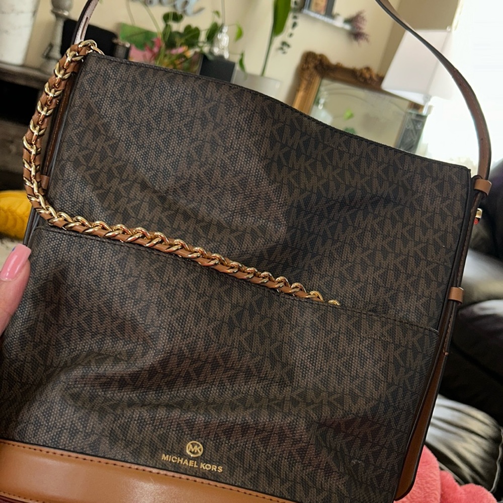 Gently used Michael Kors shoulder bag